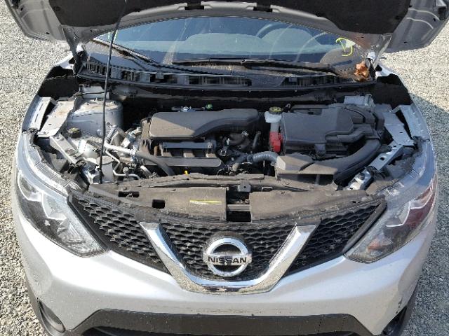 JN1BJ1CP6HW028319 - 2017 NISSAN ROGUE SPOR SILVER photo 7