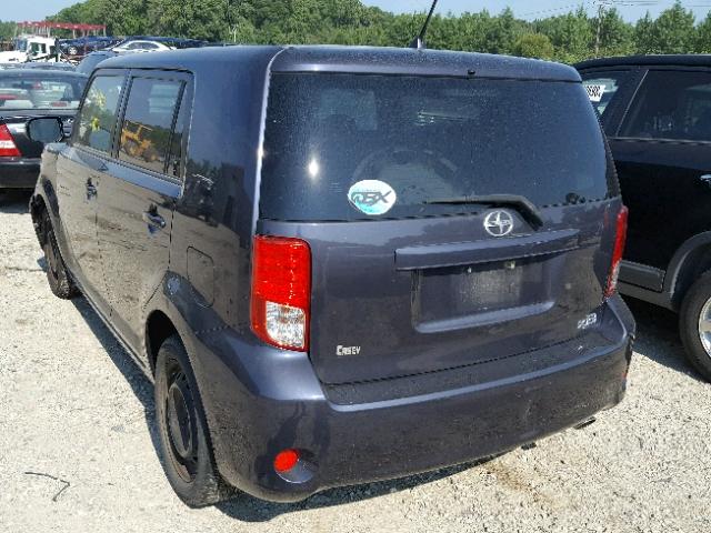 JTLZE4FE3CJ012634 - 2012 TOYOTA SCION XB Күлгін фото 3