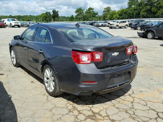 1G11H5SA7DF280821 - 2013 CHEVROLET MALIBU LTZ 灰色 照片 3