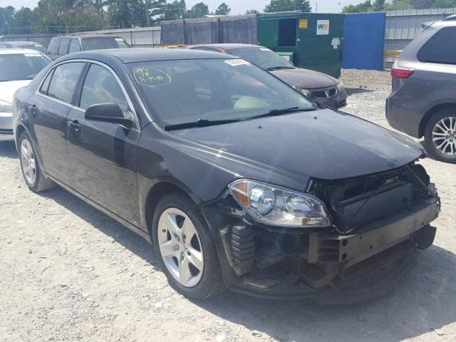 1G1ZB5EB9A4116101 - 2010 CHEVROLET MALIBU LS შავი ფოტო 1