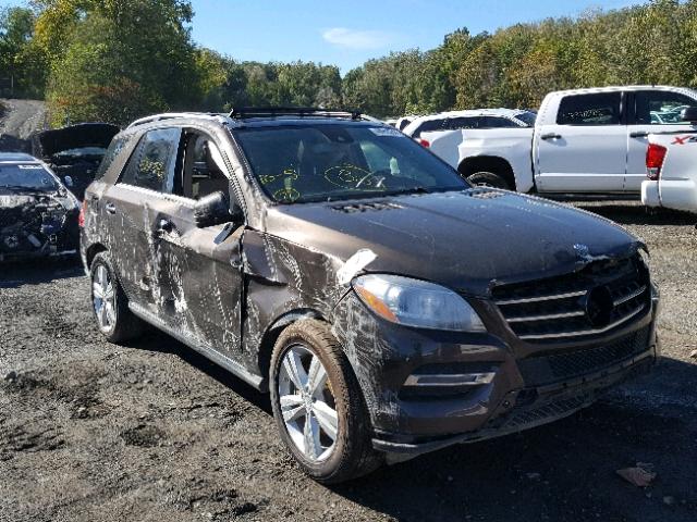 4JGDA5HB4DA175803 - 2013 MERCEDES-BENZ ML 350 4MA BROWN photo 1