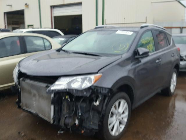 2T3DFREV9DW095149 - 2013 TOYOTA RAV4 GRAY photo 2