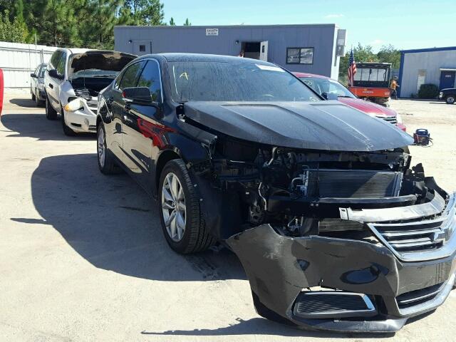 2G1105SA2G9170196 - 2016 CHEVROLET IMPALA BLACK photo 1