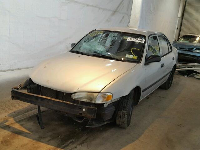 1Y1SK52871Z445640 - 2001 CHEVROLET GEO PRIZM 银色 照片 2