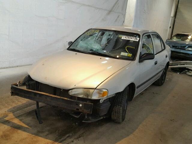 1Y1SK52871Z445640 - 2001 CHEVROLET GEO PRIZM SILVER photo 2