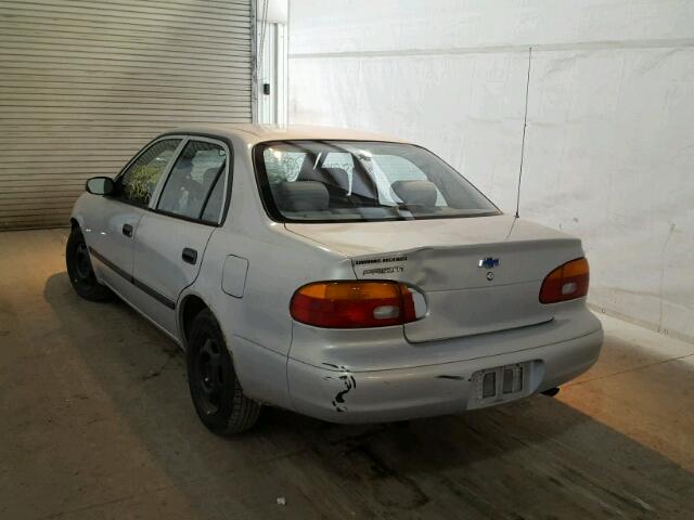 1Y1SK52871Z445640 - 2001 CHEVROLET GEO PRIZM 银色 照片 3