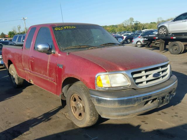 2FTZX17231CA40857 - 2001 FORD F150 MAROON photo 1