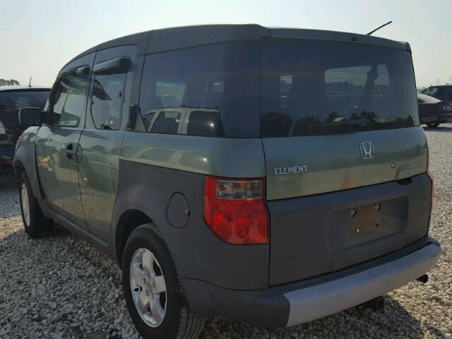 5J6YH28563L043410 - 2003 HONDA ELEMENT GREEN photo 3