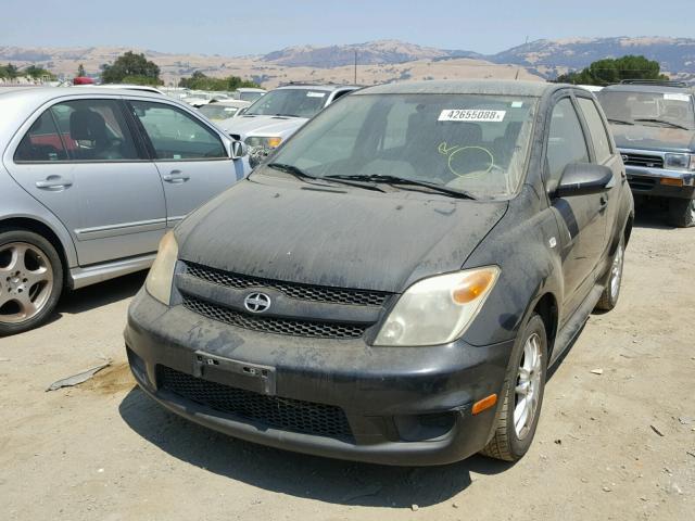 JTKKT624460143280 - 2006 TOYOTA SCION XA შავი ფოტო 2