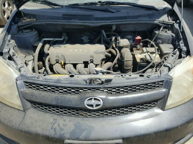 JTKKT624460143280 - 2006 TOYOTA SCION XA შავი ფოტო 7