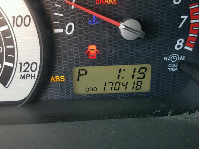 JTKKT624460143280 - 2006 TOYOTA SCION XA შავი ფოტო 8