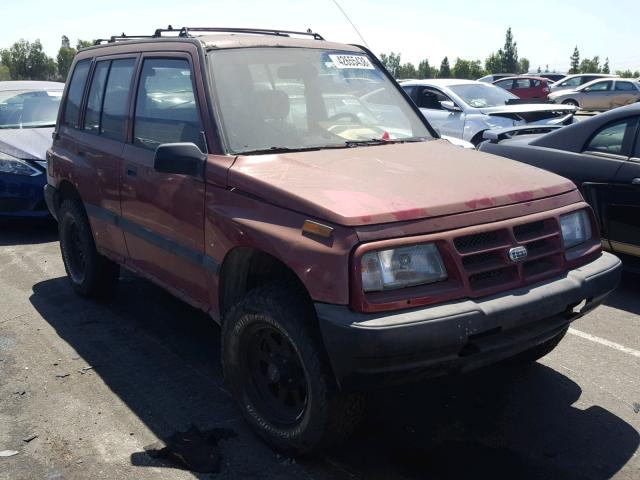 2CNBJ1361T6926247 - 1996 GEO TRACKER MAROON photo 1