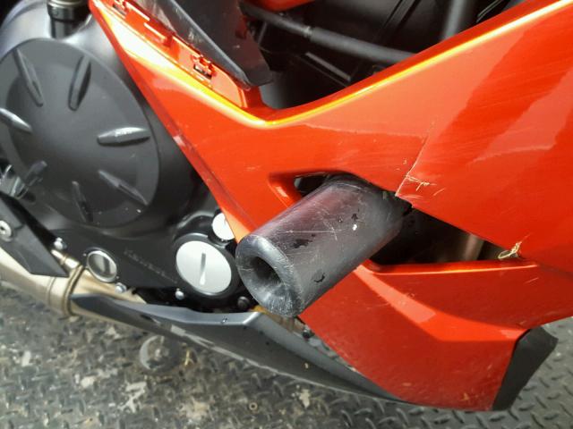 JKAEXEJ19HDA01154 - 2017 KAWASAKI EX650 J ნარინჯისფერი ფოტო 14