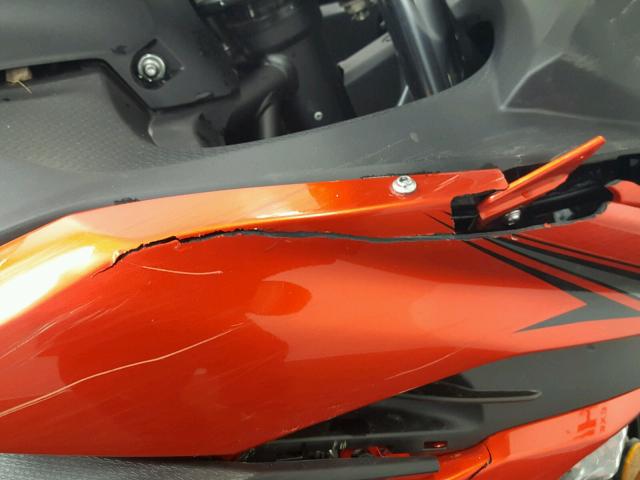 JKAEXEJ19HDA01154 - 2017 KAWASAKI EX650 J ნარინჯისფერი ფოტო 16