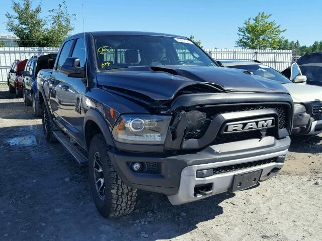 1C6RR7YT9HS500282 - 2017 RAM 1500 REBEL ნაცრისფერი ფოტო 1