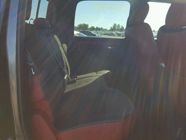 1C6RR7YT9HS500282 - 2017 RAM 1500 REBEL ნაცრისფერი ფოტო 6