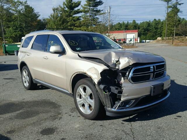 1C4RDJDG3EC286960 - 2014 DODGE DURANGO LI BEIGE photo 1