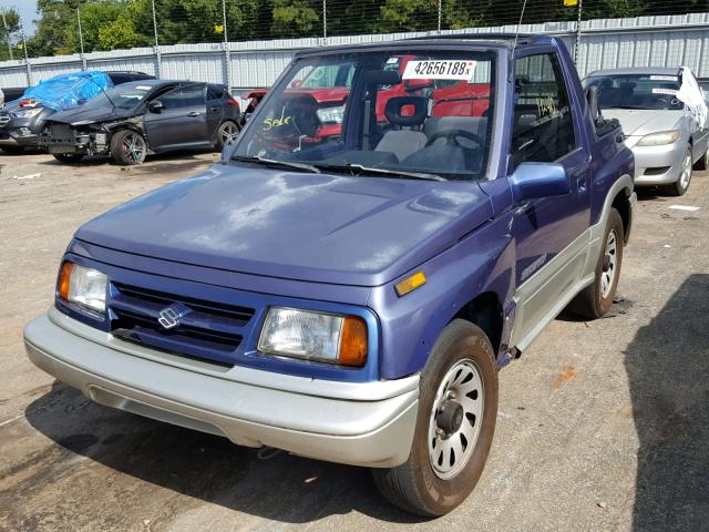 2S3TC02C4W6407221 - 1998 SUZUKI SIDEKICK J PURPLE photo 2