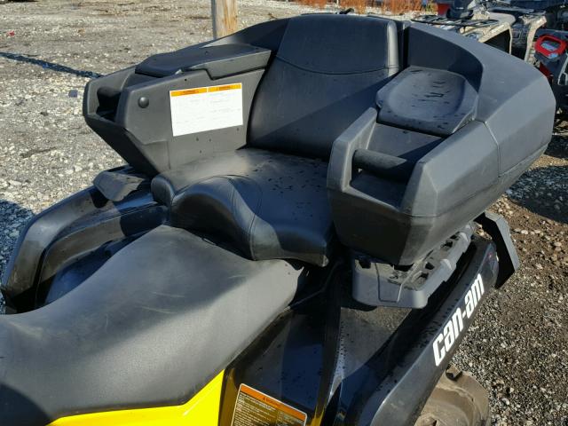 3JBLKXN12EJ000348 - 2014 CAN-AM OUTLANDER YELLOW photo 6