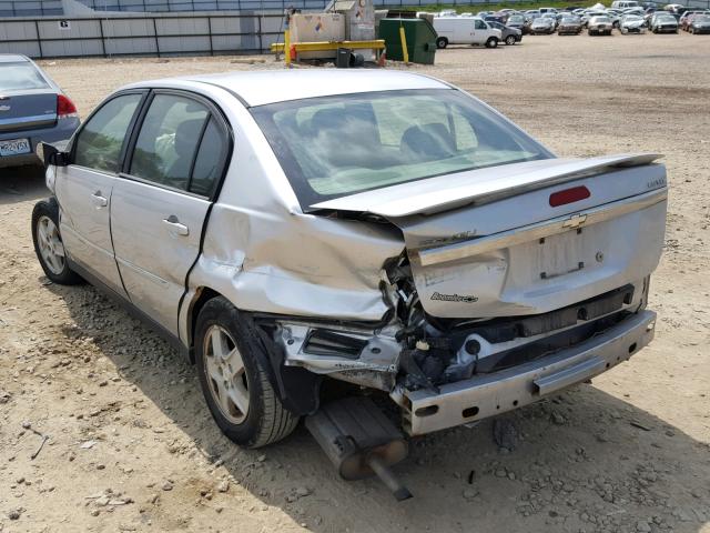 1G1ZT52815F268549 - 2005 CHEVROLET MALIBU LS SILVER photo 3