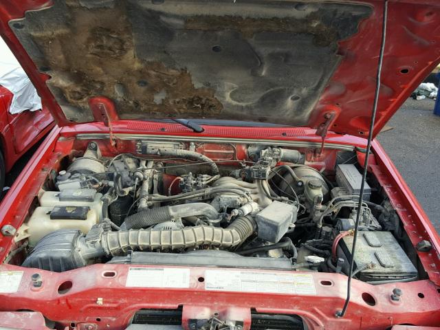 1FTZR15VXYPC02872 - 2000 FORD RANGER RED photo 7
