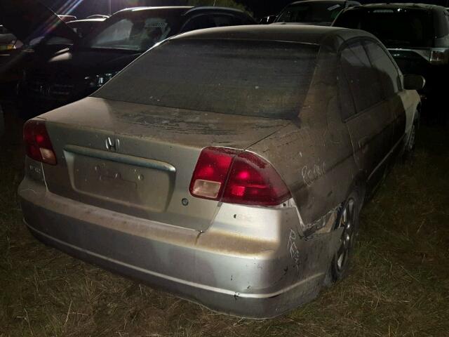 2HGES267X1H552507 - 2001 HONDA CIVIC EX ვერცხლისფერი ფოტო 4