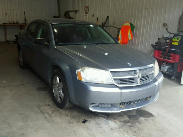 1B3LC56R18N636434 - 2008 DODGE AVENGER SX GRAY photo 1