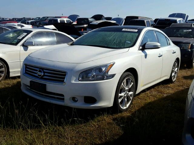 1N4AA5AP2DC833996 - 2013 NISSAN MAXIMA WHITE photo 2