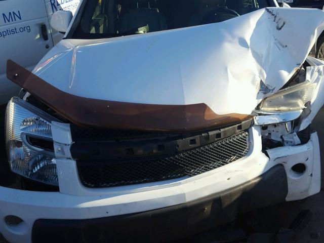 2CNDL73F166080678 - 2006 CHEVROLET EQUINOX WHITE photo 9