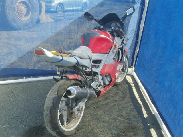 JH2PC2519NM100124 - 1992 HONDA CBR600 RED photo 4