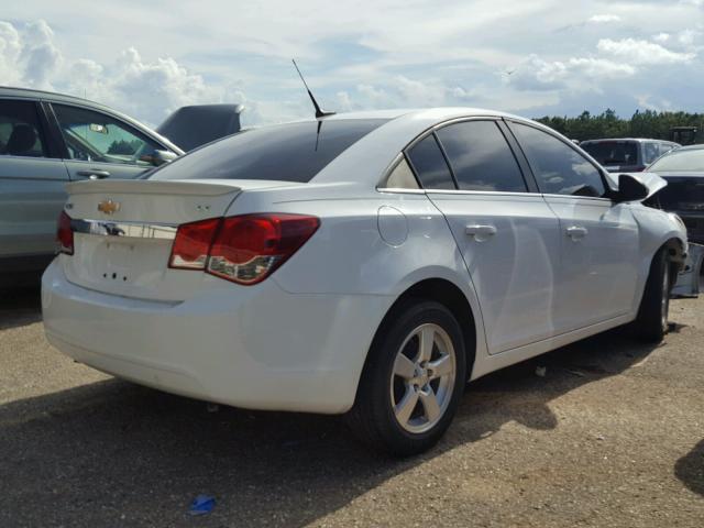 1G1PC5SB1E7125839 - 2014 CHEVROLET CRUZE LT WHITE photo 4