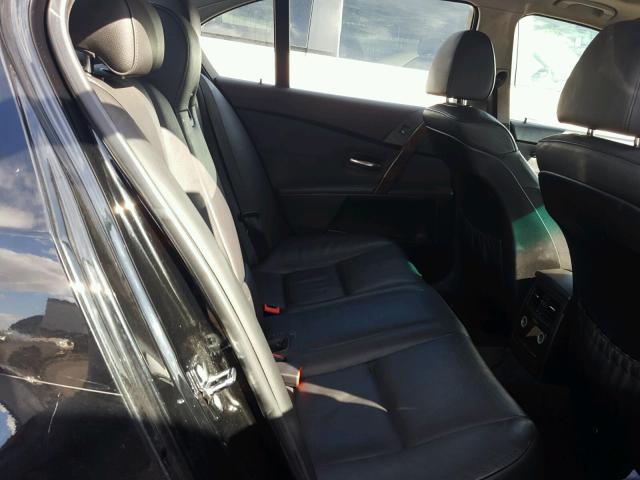 WBANF33566CB86812 - 2006 BMW 525 BLACK photo 6