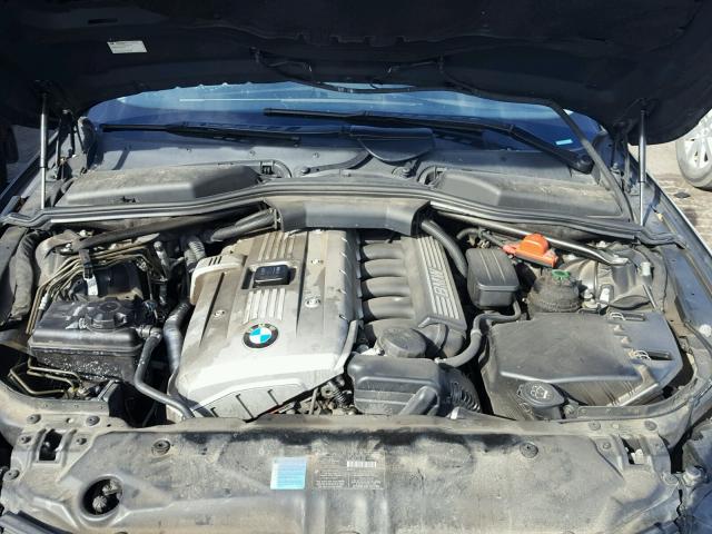 WBANF33566CB86812 - 2006 BMW 525 BLACK photo 7