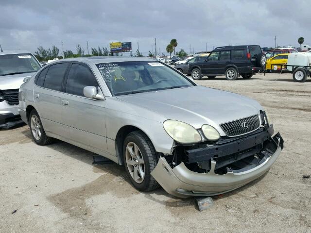 JT8BD69S220165697 - 2002 LEXUS GS 300 SILVER photo 1