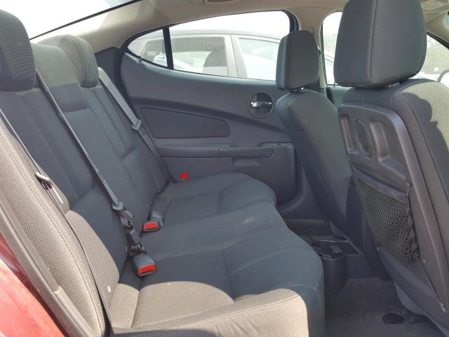 2G2WS522351152919 - 2005 PONTIAC GRAND PRIX MAROON photo 6