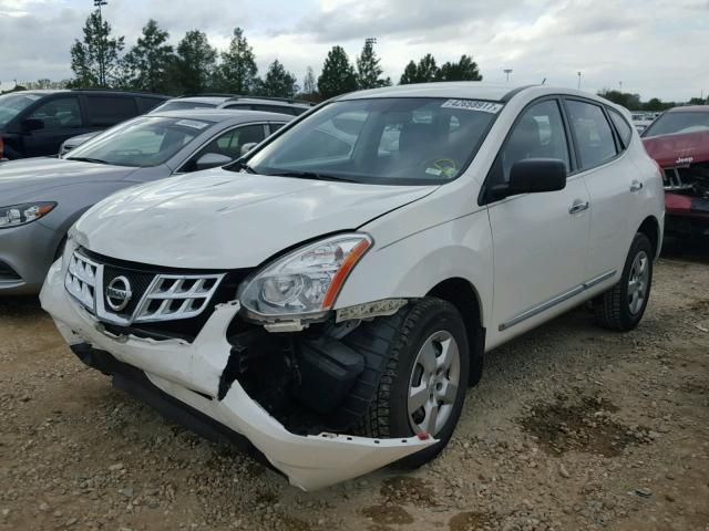 JN8AS5MT3DW528672 - 2013 NISSAN ROGUE S WHITE photo 2