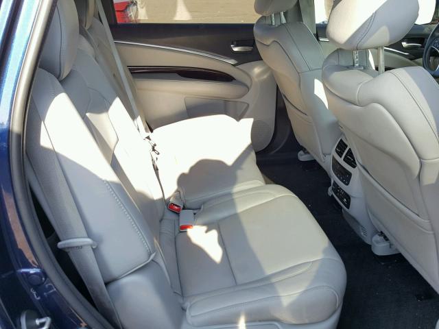 5FRYD4H89FB024945 - 2015 ACURA MDX ADVANC 蓝色 照片 6