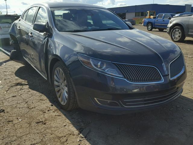 1LNHL9EK3DG608791 - 2013 LINCOLN MKS BLUE photo 1