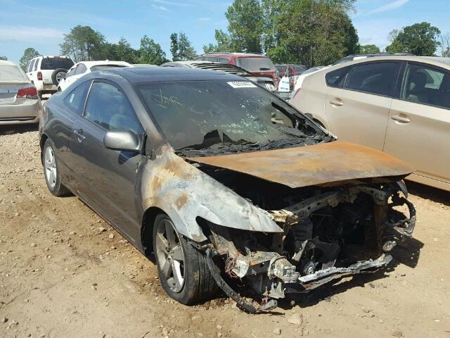 2HGFG12837H557653 - 2007 HONDA CIVIC EX CHARCOAL photo 1