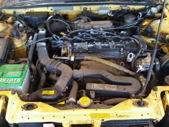 JHMBA4231KC044948 - 1989 HONDA PRELUDE 2. YELLOW photo 7