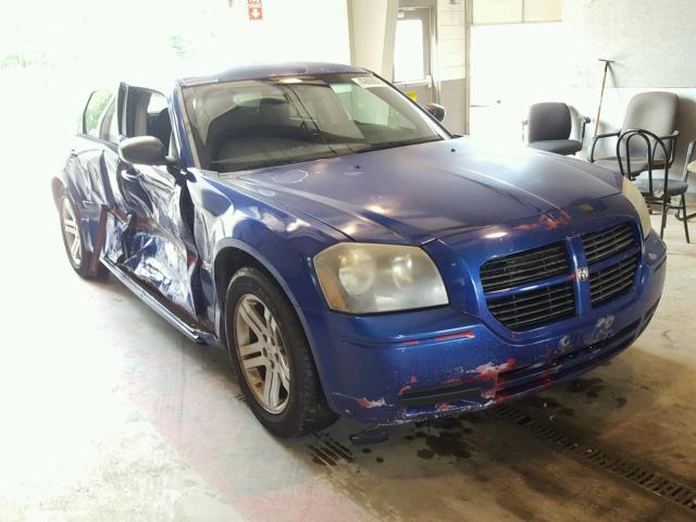 2D8FV47T56H286839 - 2006 DODGE MAGNUM SE BLUE photo 1