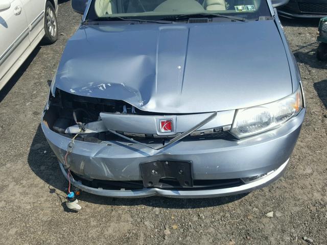 1G8AL52F43Z189966 - 2003 SATURN ION LEVEL BLUE photo 7