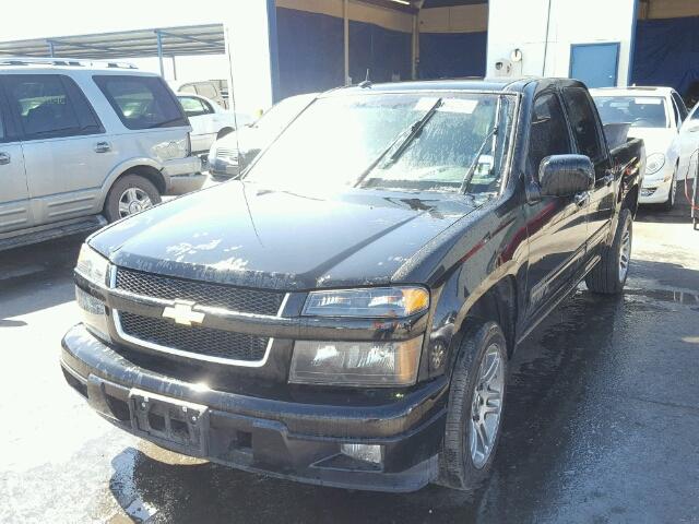 1GCDSCFE9C8168533 - 2012 CHEVROLET COLORADO L BLACK photo 2