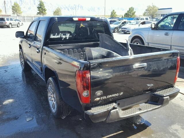 1GCDSCFE9C8168533 - 2012 CHEVROLET COLORADO L BLACK photo 3