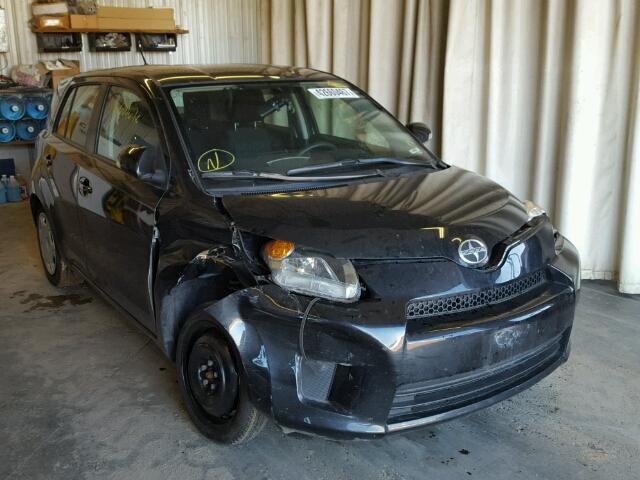 JTKKU4B47C1017499 - 2012 TOYOTA SCION XD BLACK photo 1