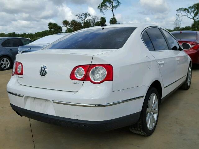 WVWJK7ANXAP053962 - 2010 VOLKSWAGEN PASSAT KOM WHITE photo 4