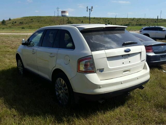 2FMDK39C98BA95464 - 2008 FORD EDGE Beyaz fotoğraf 3