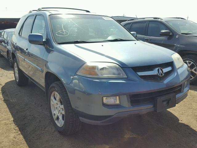 2HNYD18646H519315 - 2006 ACURA MDX TOURIN BLUE photo 1