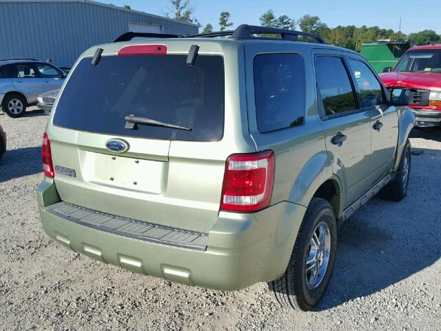 1FMCU03Z48KC83350 - 2008 FORD ESCAPE XLT GREEN photo 4