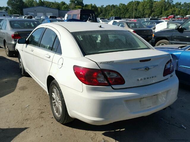 1C3LC56K87N566547 - 2007 CHRYSLER SEBRING TO WHITE photo 3